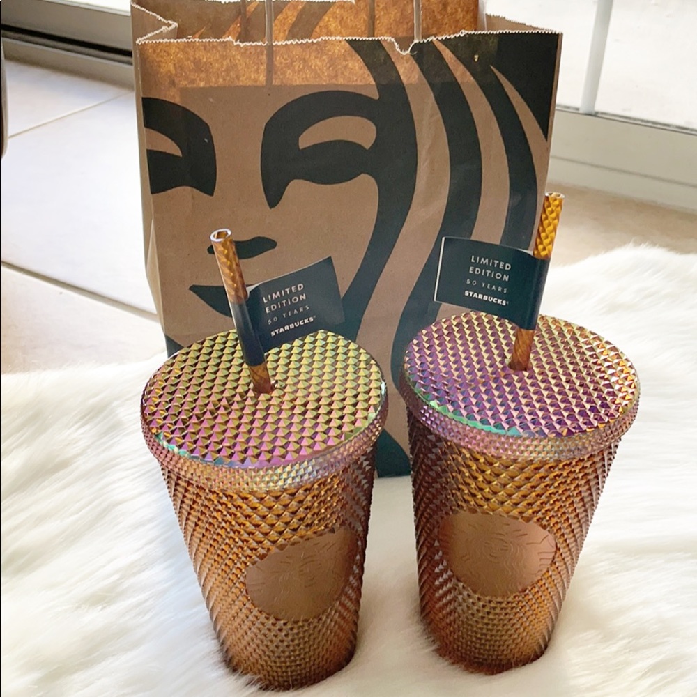 🌟HP🌟Starbucks 50th Anniversary Honeycomb Studded